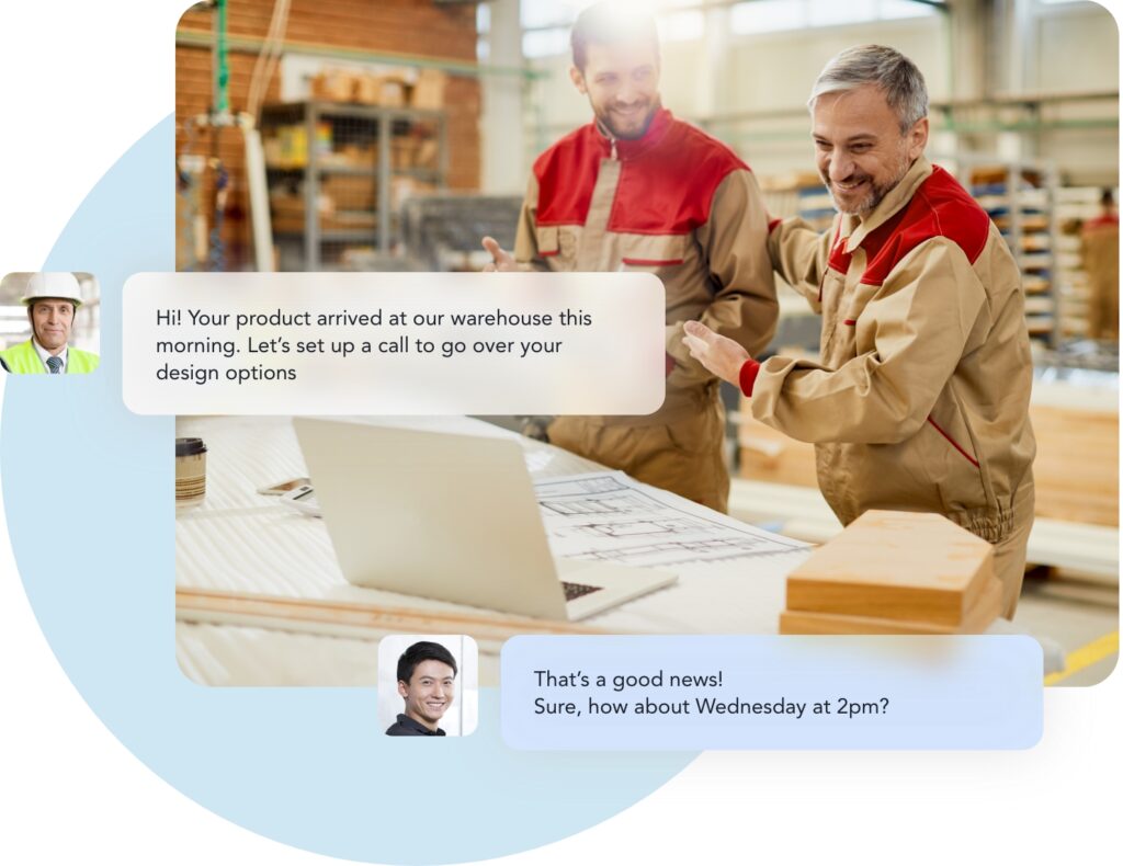 Communicate with suppliers,vendors, and partners in a secure way