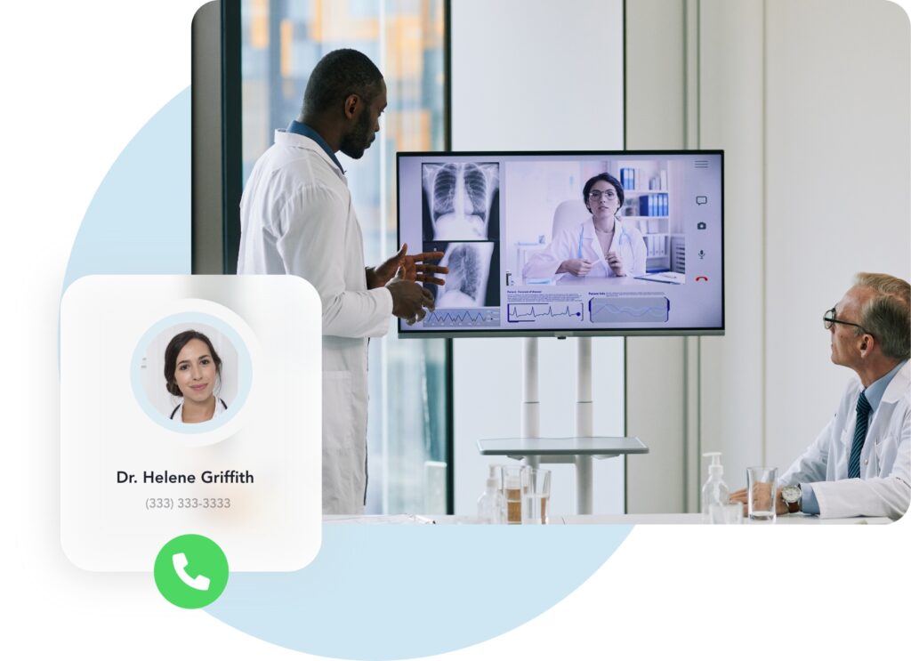 Streamline healthcare operations with video conferencing technology