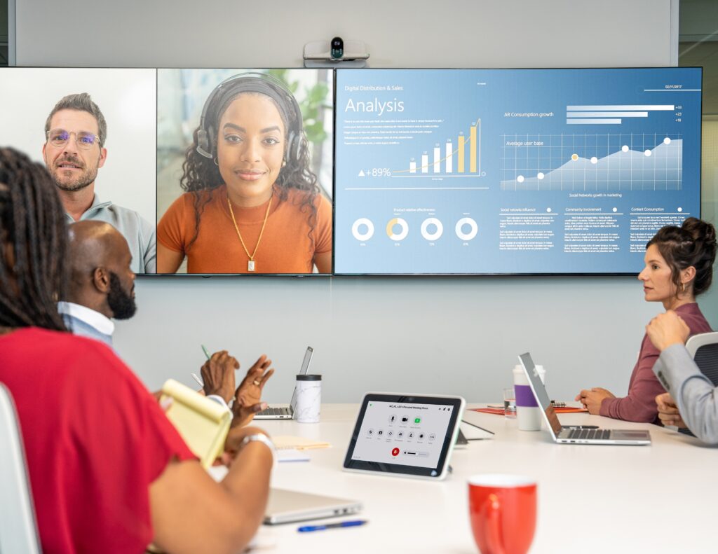 Improved Sustainability through video conferencing