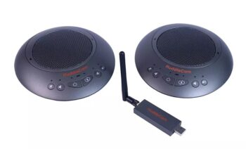 HuddlePod Air2 Duo Speakerphone Black