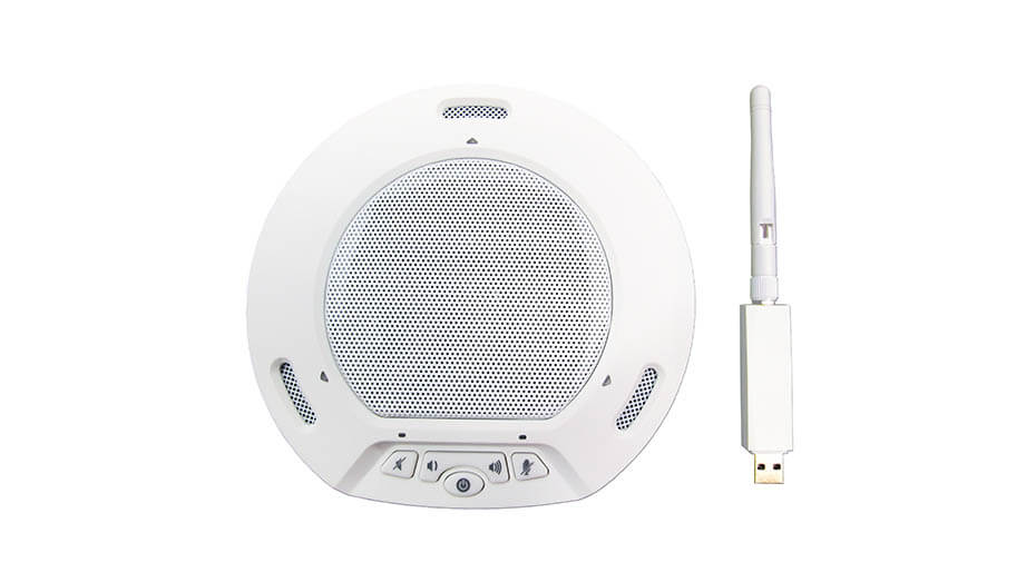 HuddlePod Air Wireless USB Speakerphone White