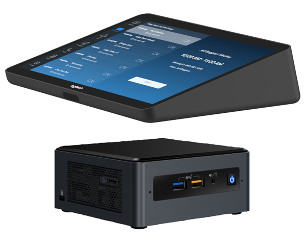 Tap 10.1" Touchscreen + 3 Months Tap Support, Rally Bar in Graphite and Intel NUC11 PC Tap_Nuc