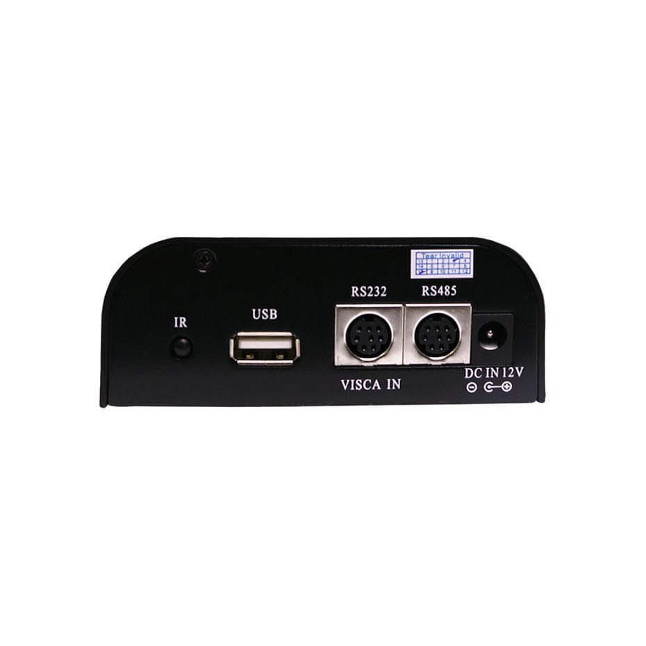 3X Optical Zoom USB 2.0 Gen2 Conferencing Camera in Black Imputs