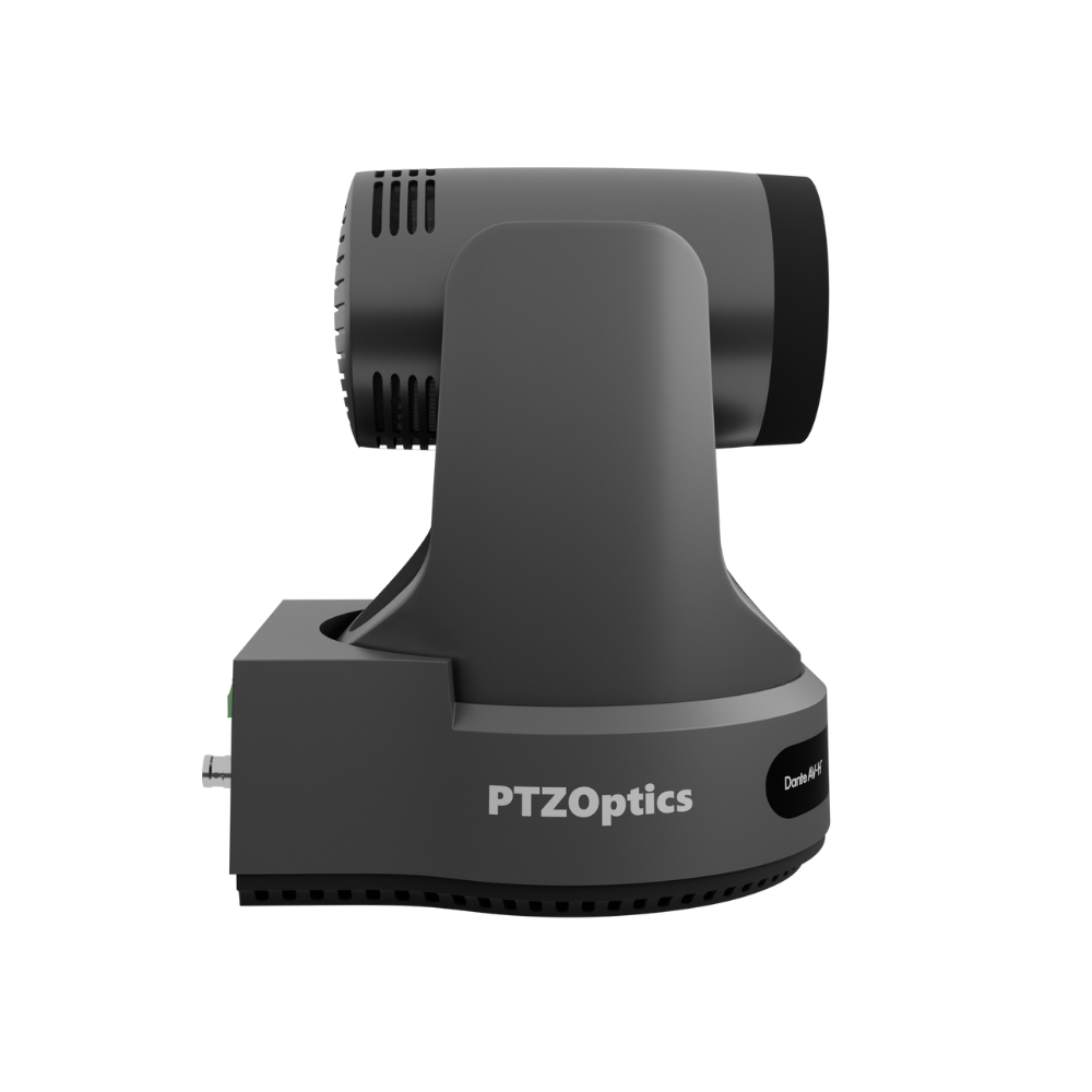 Link 4K USB2.0 Auto-Tracking 12X Opt Zoom Camera Featuring Dante AV-H - Grey Right