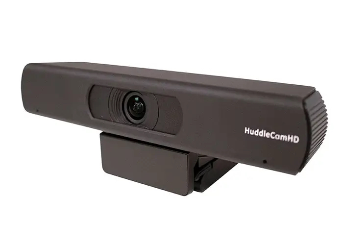 Pro 4K EPTZ USB 3.0 Auto Framing Webcam in Black angled
