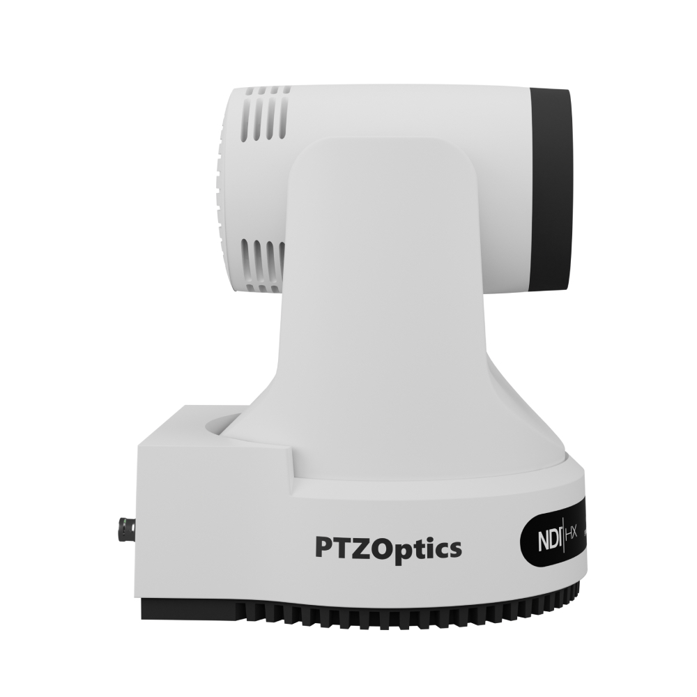 PTZOpticsMove 4K Auto-Tracking PTZ Camera with 12X - White right